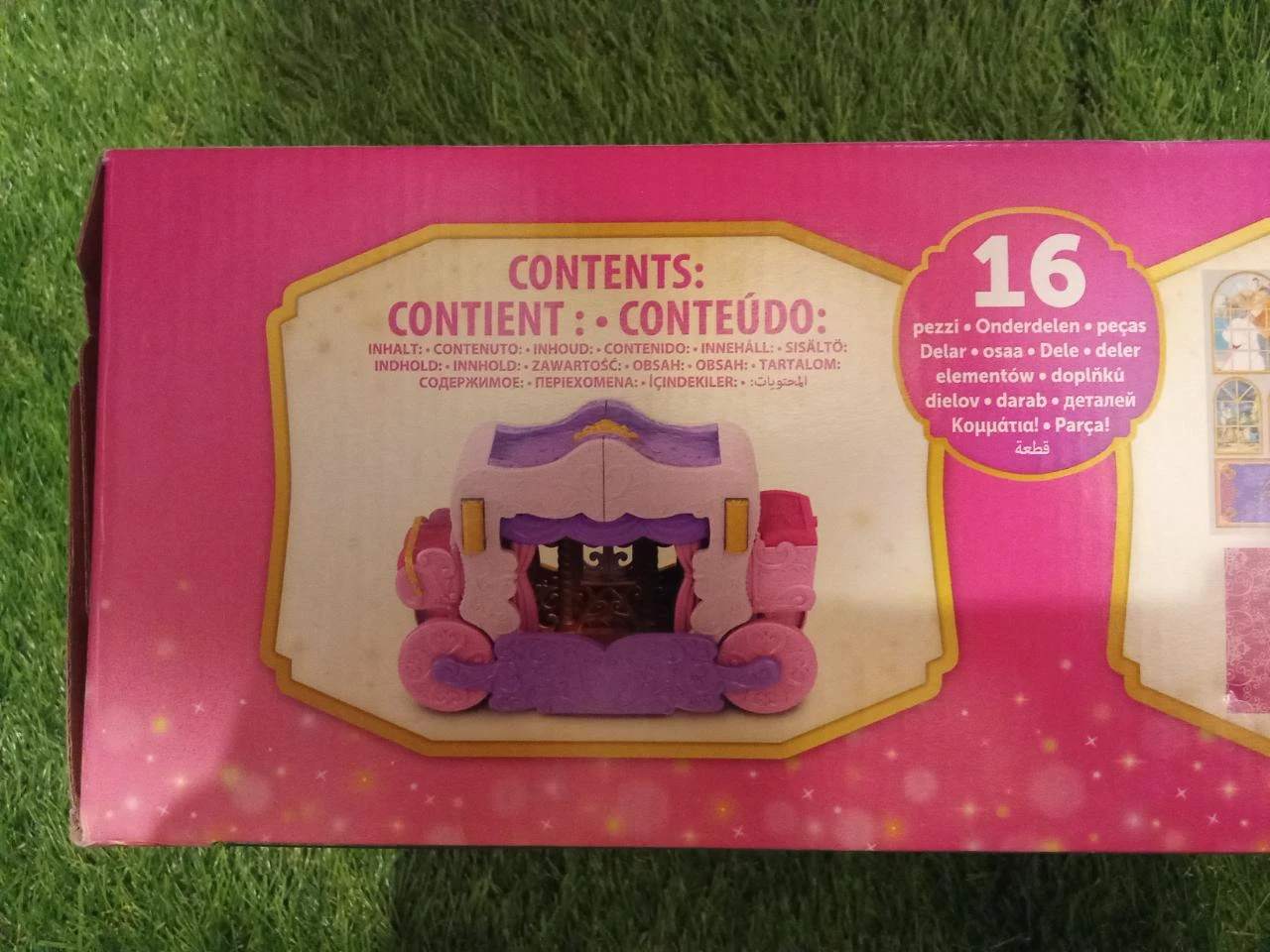 New boxed set Disney 2 in 1 castle + princess carriage – photo 4